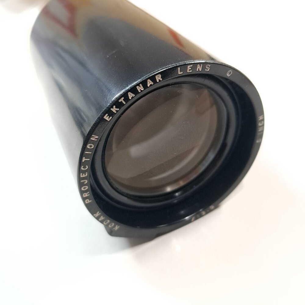 Vintage Kodak Carousel 600 Slide Projector EKTANAR projection lens 5" F:3.5 part